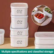 Large Capacity Food Storage Box Useful Plastic Moisture-proof Vegetables Food Container Fresh-keeping Fridge Organizer