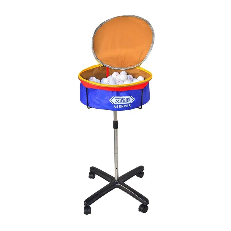 Table tennis Training Device Dedicated Multi-ball Basket Collector Set Moving Multi-ball Storage Basin Tennis Accessories