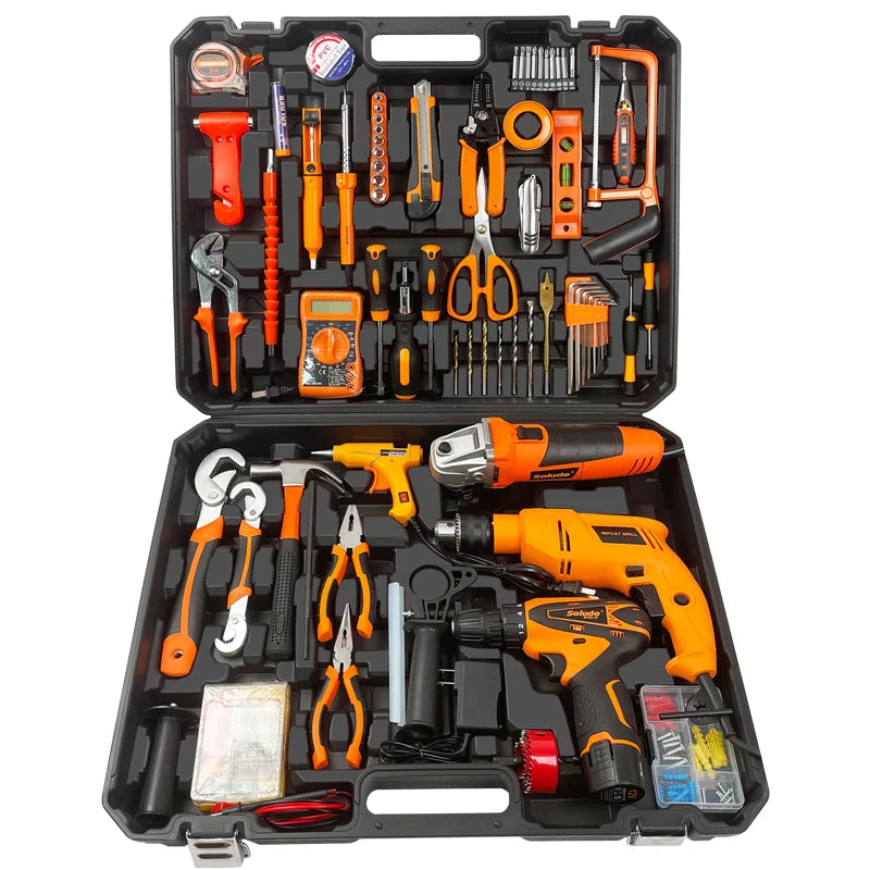 Verified Supplier Wholesale Hardware Tool Set Used For Install Appliance Auto And Bicycle Repairing Tool Set