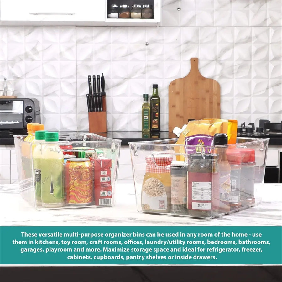 [CLOS] Kitchen Transparent Storage Box Food Storage Box Large Transparent Storage Containers are Used for Sorting.