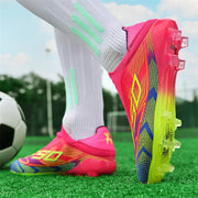Men Women Soccer Shoes Society Professional Ultralight Cleats Indoor Football Shoes Training Outdoor Football Boots Resistant