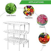 Greenhouse Soilless Hydroponic System Equipment Indoor Vegetable Flower Pot Vegetable Planting Balcony Modular Vertical Garden