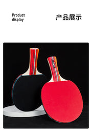Professional-grade Table Tennis Racket Set for Beginners with Both Pen-hold and Backhand Grips