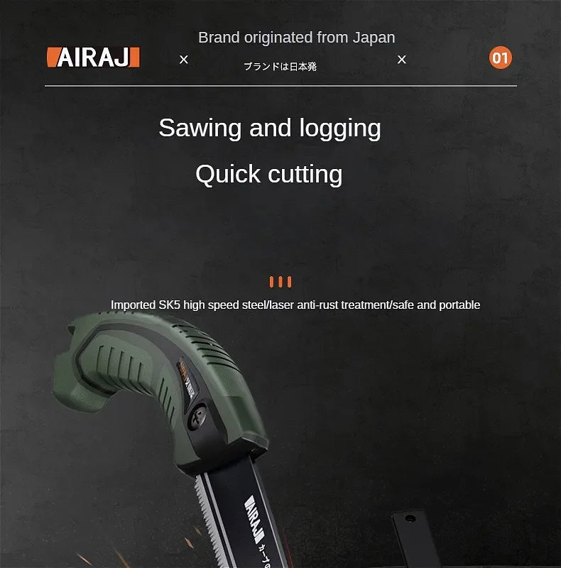 Hand saws, tree cutting tools, garden logging tools, household small handheld sharp tools