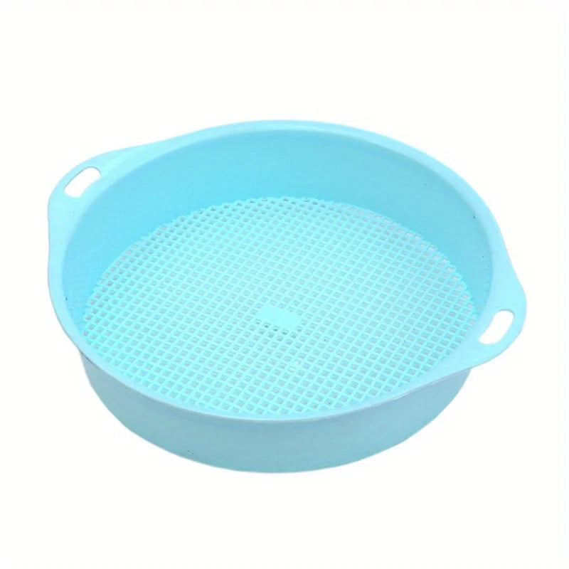 1pc Gardening Made Easy: 1pc Gardening Supplies, Soil Sieves, Plastic Mesh Sieves, Filtering Crushed Soil,Stones,Succulent Tools