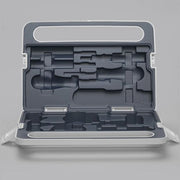 Complete Toolkits Household Multifunctional Organizer Kits Large Hard Case Tools Kit Maintenance Worker Metal Portable Toolkit