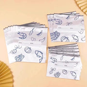 Sealed Food Storage Bag Aluminum Foil Reusable Freezer Bag Fresh Keeping Container Leakproof Meal Prep Kitchen Storage Organizer