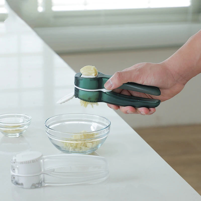 Kitchen Accessories 2 In 1 Multifunction Garlic Press Manual Garlic Mincer Chopping Garlic Tools Mincer Chopping Ginger Squeezer