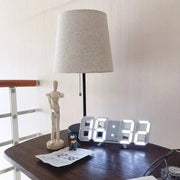 Digital Decoration for Bedroom Desk Watches Led Wall Clock Living Room Alarm Modern Home and Decoration Electronic Table Decor