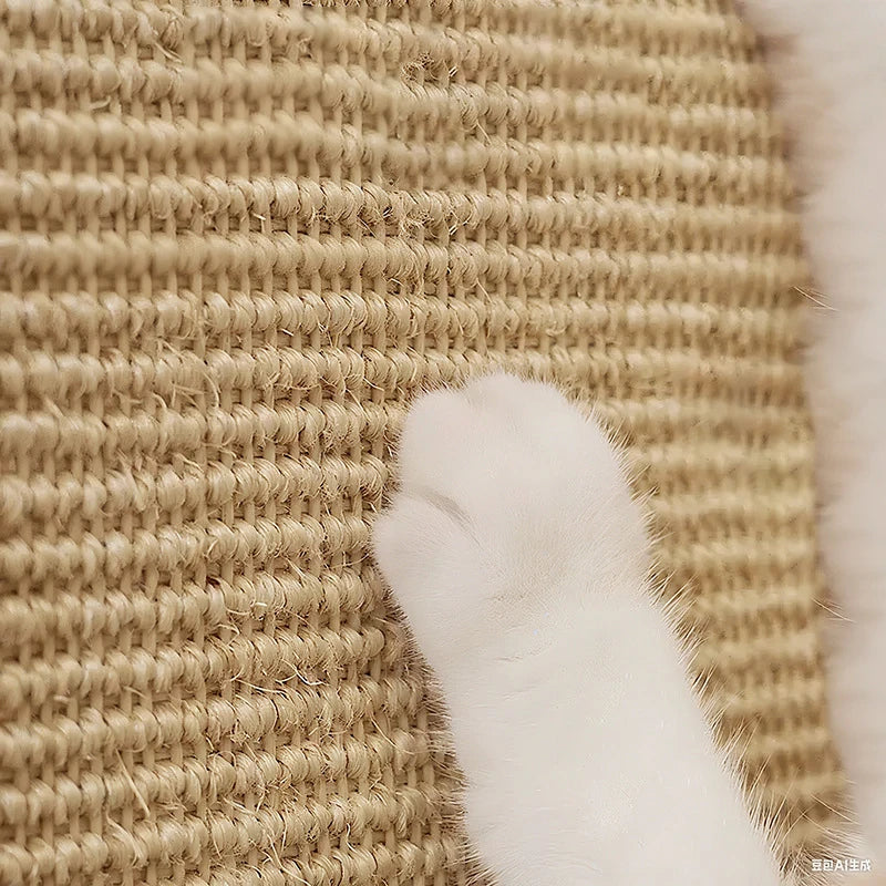 Cat sisal mat, cat scratching post, non-shedding cat scratching board, wall sticker, cat toy, sofa protector, pet toy