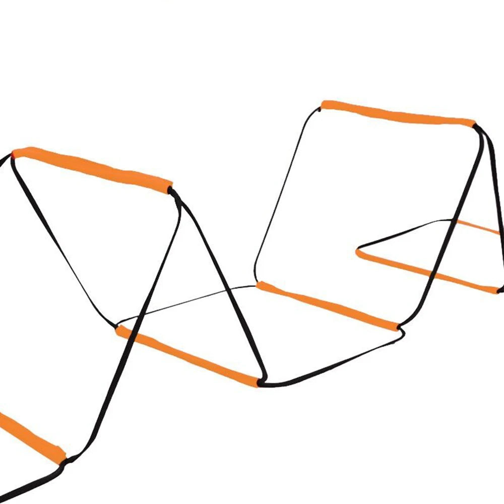 Fold Freely Soccer Coordination Football Footwork Training Fitness Agility Hurdle Jump Ladder