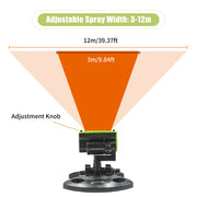 Garden Sprinkler 180° Rotating Adjustable Large Coverage Lawn Sprinkler Irrigation System Water Sprayer Gardening Supplies