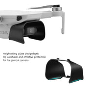Black Camera Lens Camera Plane Camera Guard Gimbal Sunshade Protective Cover Lens Hood Lens Cover Camera Sunshade Visor