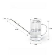 1L Long Spout Watering Can with Gardening Shovel Set Garden Irrigation Spraying Pot for Indoor Outdoor Plants Flower OfficL