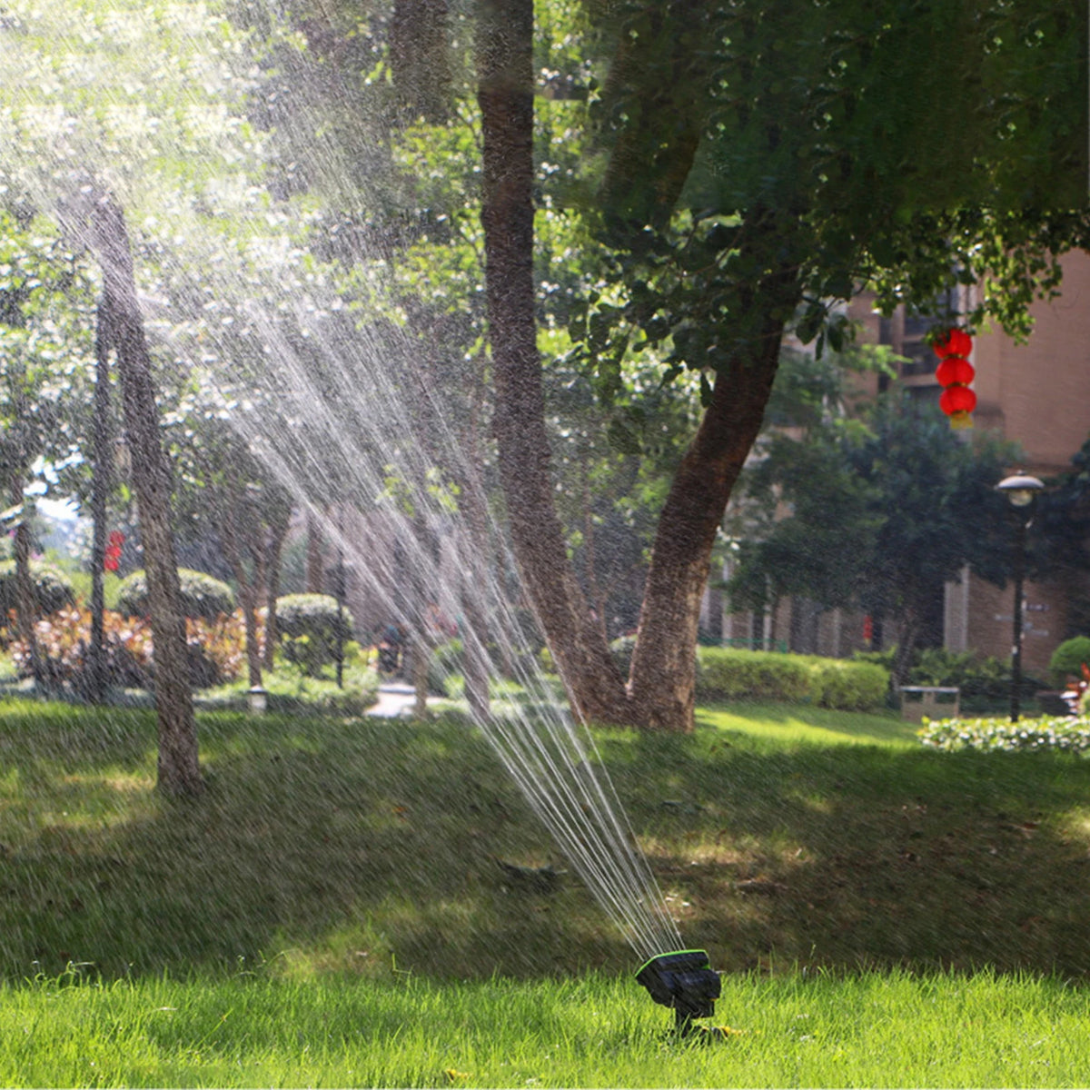 Garden Sprinkler 180° Rotating Adjustable Large Coverage Lawn Sprinkler Irrigation System Water Sprayer Gardening Supplies