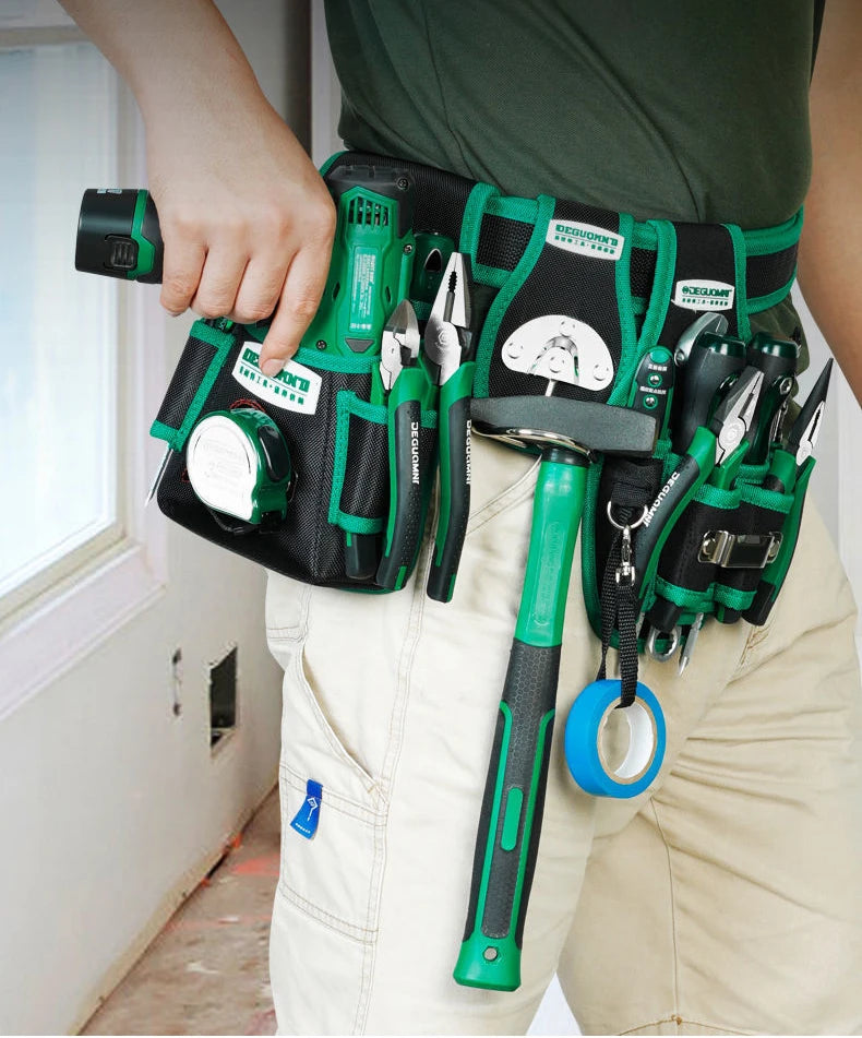 Electrician Tool Bag Professional Greener Tool Bag Waterproof Classic Kit Multi-functional Work Tools Portable Tools Organizer