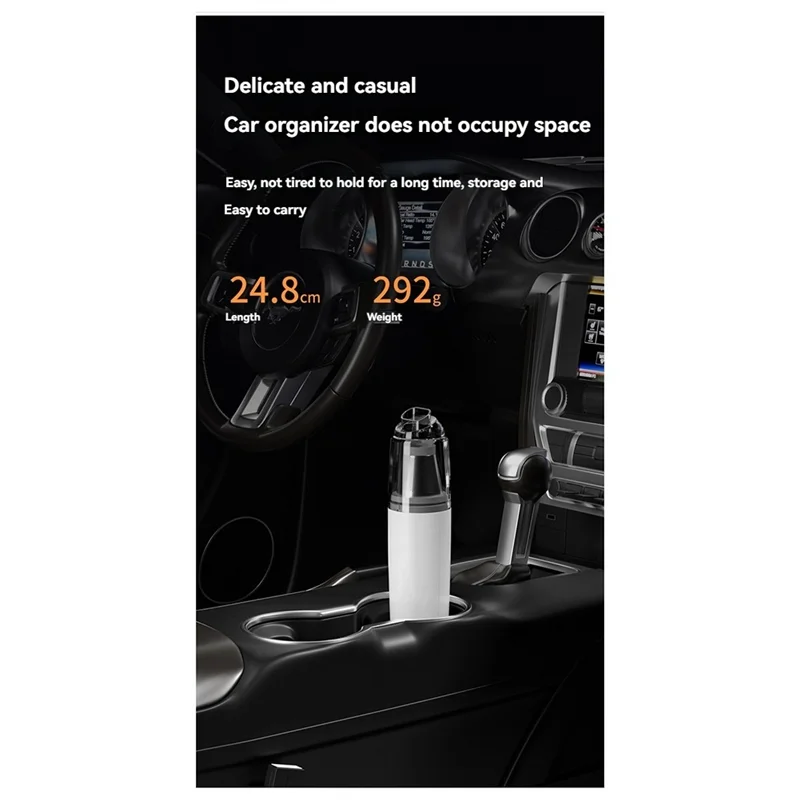 SOFT-Smart Home Car Cleaning Machine USB Rechargeable For Car Home Pet Handheld Vacuum Cordless