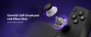 For GameSir X5 Lite Mobile Gaming Controller for Android & iPhone Hall Effect Joystick, Lightweight Ergonomic Phone Controller
