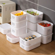 Large Capacity Food Storage Box Useful Plastic Moisture-proof Vegetables Food Container Fresh-keeping Fridge Organizer