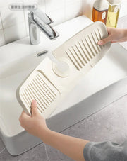 Kitchen Silicone Sink Faucet Splash Pad Splash Catcher Countertop Protector Mat Draining Pad Drainage Drying Pad Kitchen Gadgets