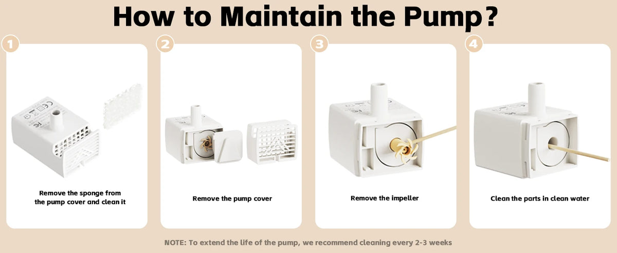 Cat Water Fountain, 4.0L Automatic Pet Fountain Stainless Steel Large Dog Water Dispenser with Quiet Pump for Cat Dog Inside