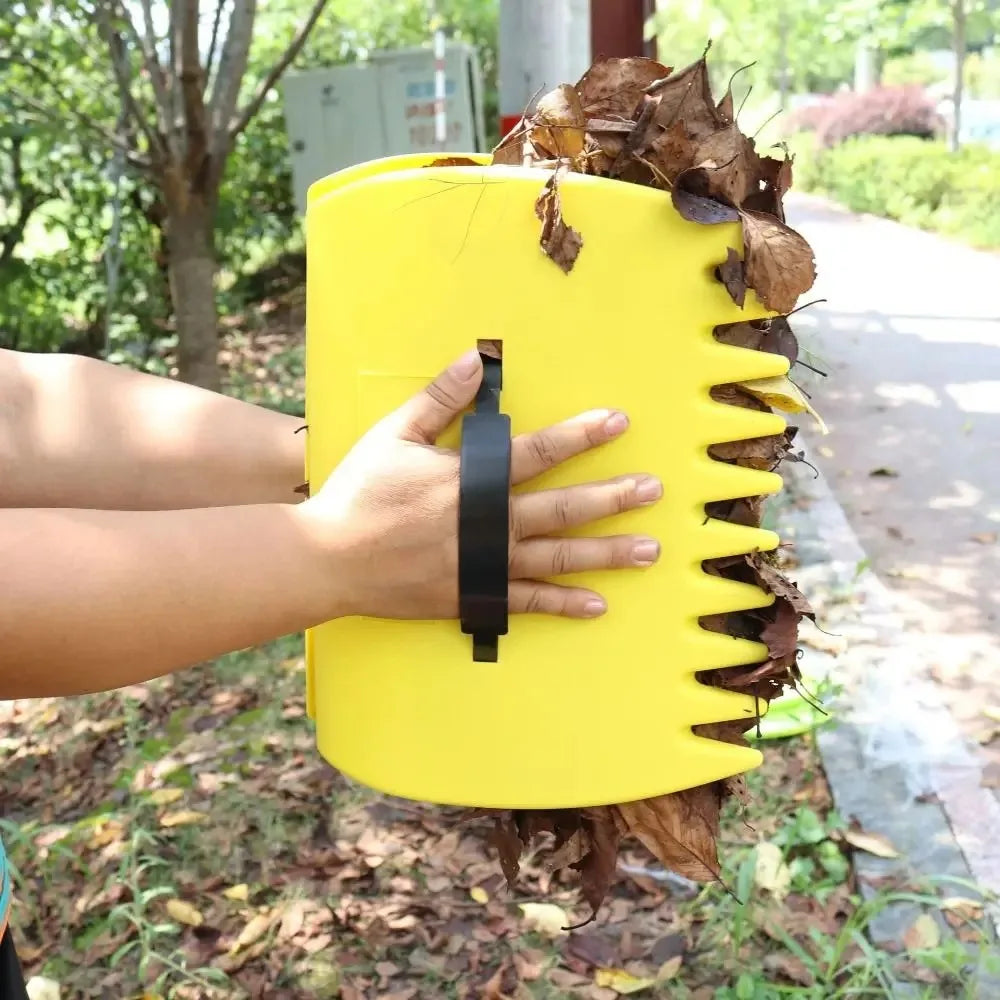 Lightweight Leaf Scoops Rubbish Collect Hand Rakes Grabber Leaf Pick Up Tools for Garden Cleaning Yard Grass Clippings
