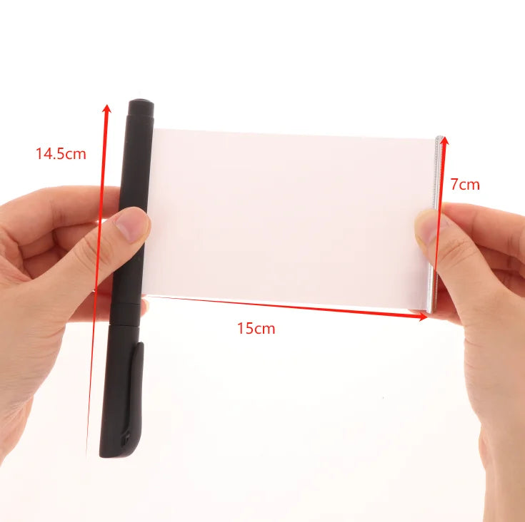 Hidden Writable Pull Paper Pen Easy To Use A Secret Information Writing Tool With Exams And Notes