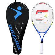 Hot Sale 23 Inch Special Tennis Racket for Teenagers Aluminum Alloy Tennis Racket Strong Nylon Wire for Children's Training 1pcs