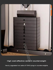 Multifunctional Squatting Frame, Gantry Frame, Household Fitness Equipment, Small Bird Comprehensive Trainer, New