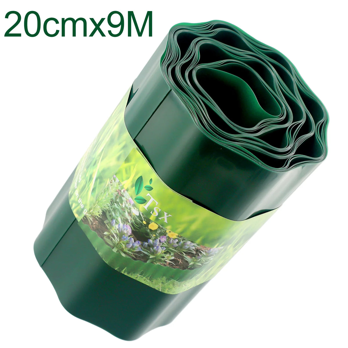10cm 15cm 20cm Garden Grass Lawn Edge Border Fence Path DIY Flexible Lawn Edging Border Fence For Outdoor Landscape Garden Decor