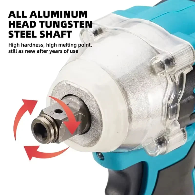 Makita  Brushless Electric Wrench Impact Wrench DTW600 Cordless Auto Repair Power Tools High Torque Rechargeable Tool