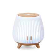 Air diffusers home idea household supplies decorative lights wood grain design mini desktop aromatherapy diffuser humidifier