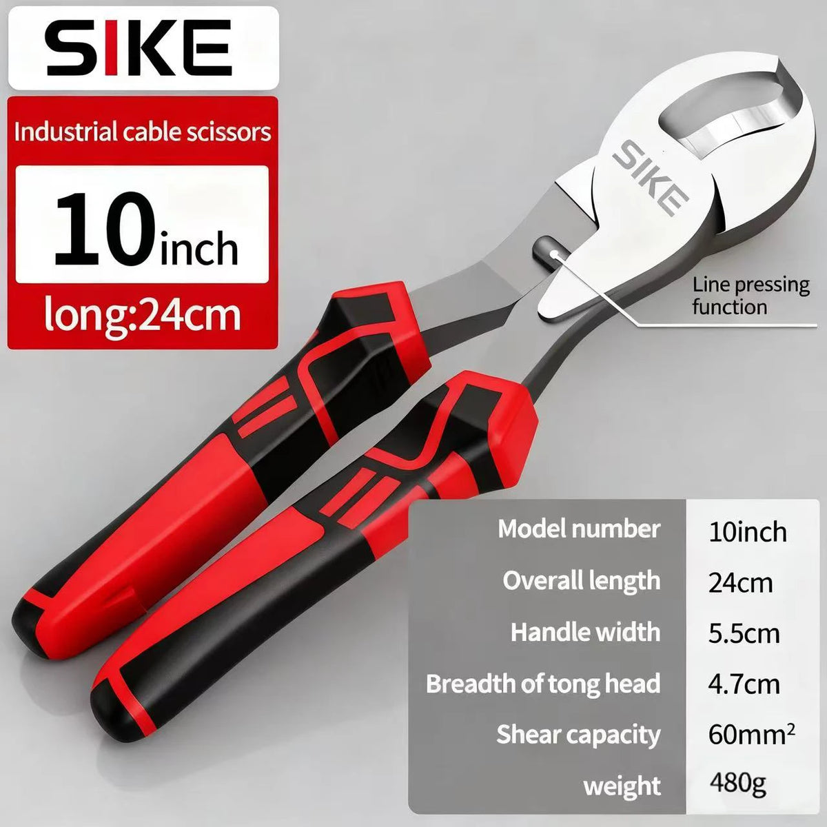 Cable cutters, electrician's pliers, wire strippers, crimping pliers, cable scissors, multi-purpose hand tools
