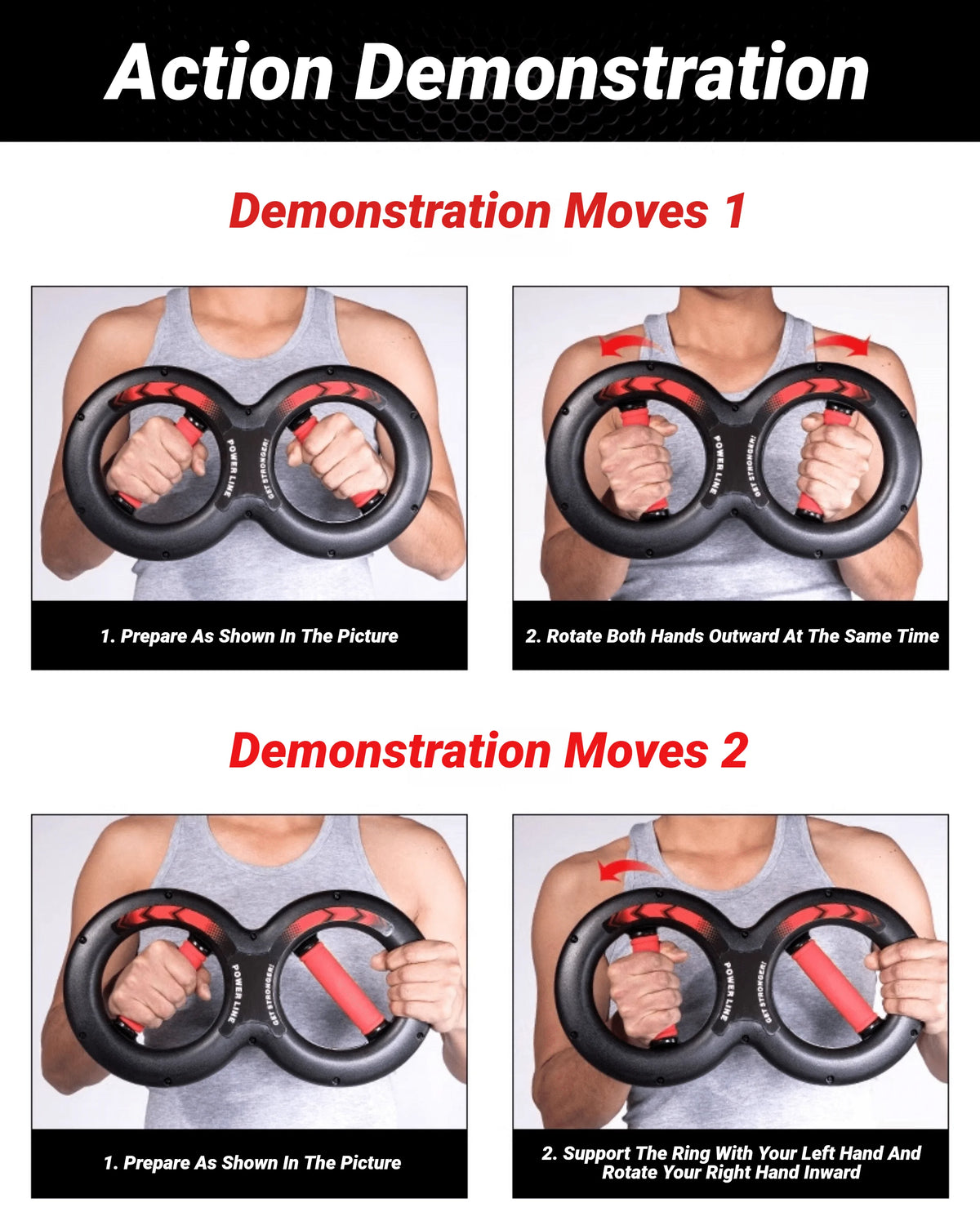 Hand Strength Grip Trainer Multifunction Forearm Force Fitness Springs Power Wrist Arm Exerciser Of 8 Shape Strengthener Equipme