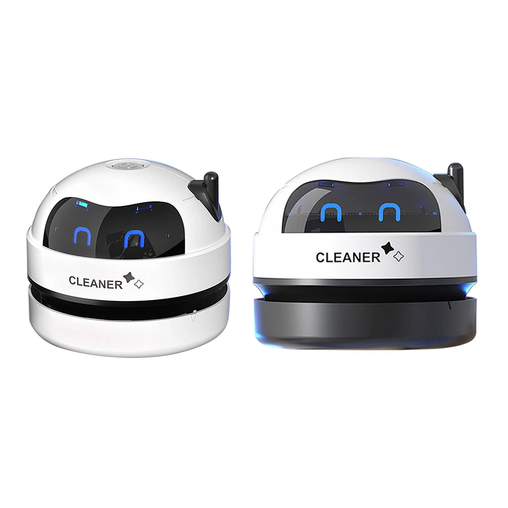 Smart Robot Vacuum Cleaner Desk Table Dust Vacuum Mini Car Vacuum Cleaner Detachable Nozzle Household Pet Hair Cleaning Tools