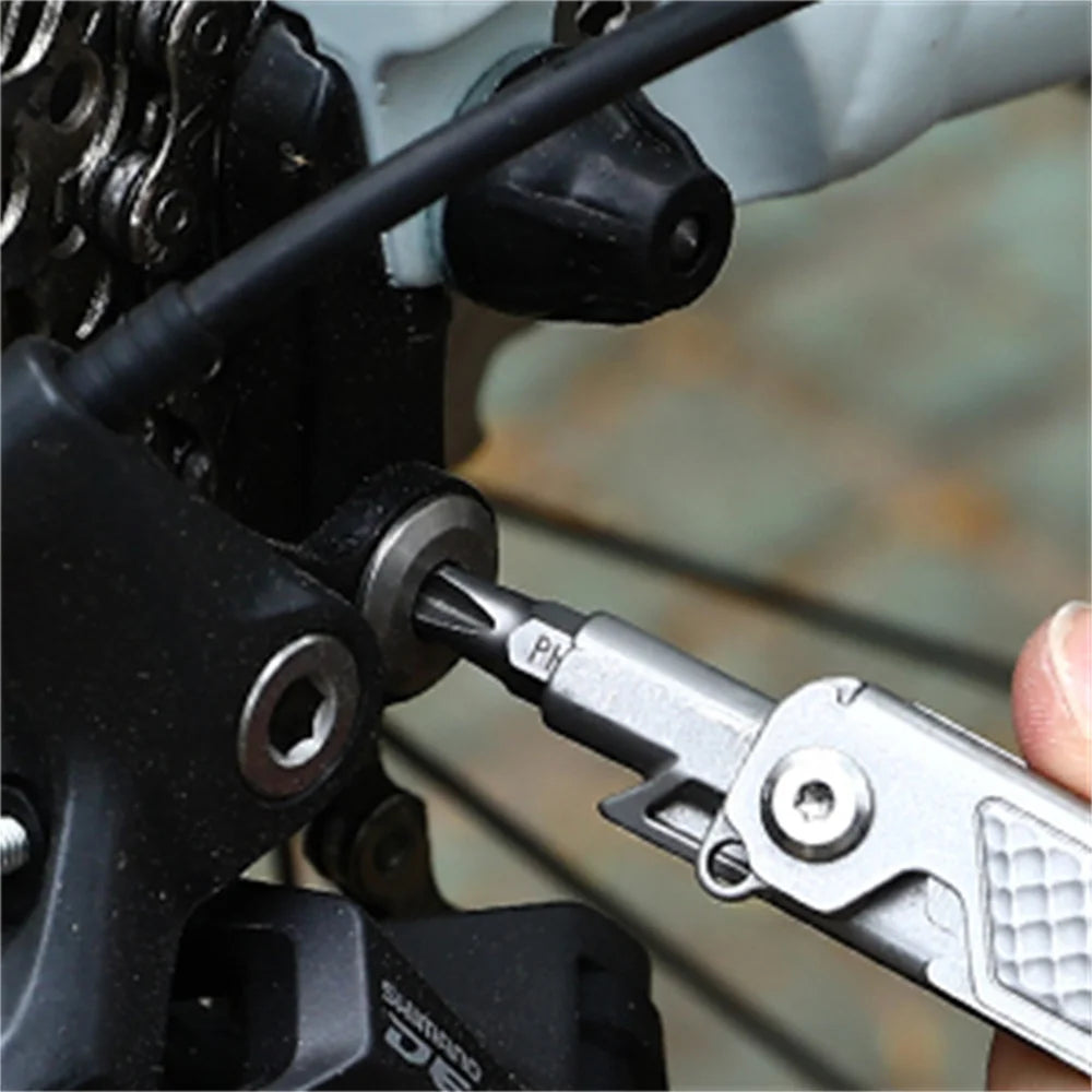 SWISS TECH 11 in 1 Mini Multitool Multi-function Tools with Scissors Screwdriver EDC Outdoor Survival Hand Tool