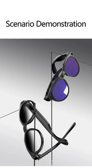 2026New800W Camera AI Glasses Men Color-Changing Smart Translation Glasses Photo Video Recording Waterproof Call SmartSunglasses