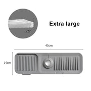 Kitchen Silicone Sink Faucet Splash Pad Splash Catcher Countertop Protector Mat Draining Pad Drainage Drying Pad Kitchen Gadgets