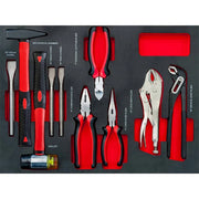 217 Tools 7 Drawers Tool Cabinet Wide Tool Trolley