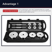 Weight Lifting Dumbbell Equipment Gym Adjustable Electroplating Dumbbells Barbell Set Buy Online