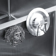 Kitchen Storage Rack, Punch-free Kitchen Sink Storage Pot and Lid Rack, Wall-mounted Kitchen Accessories Storage Rack