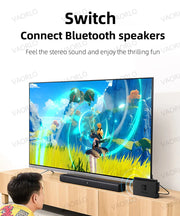 for PS5 PS4 TV Computer Bluetooth Headset Wireless Audio Transmitter Bluetooth 5.3 Audio Adapter Driver-free/Plug and Play