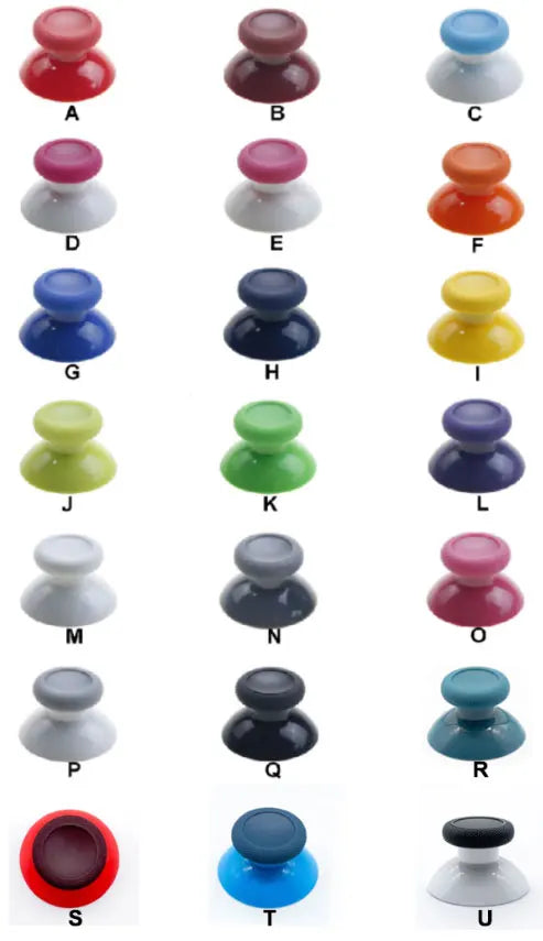 2PCS Original 3D Analog Joystick Thumb Stick Grip Cap Rocker Buttons For Xbox One Series S X Core Controller Thumbsticks Cover