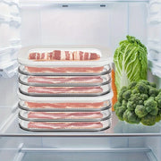 3/4 layer, can stack food storage containers, refrigerator storage boxes, meat fresh-keeping boxes, cooked food storage boxes,