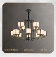 Living Room Light New Dining Room Light Bedroom Light Retro Home Lighting Fixtures Ceiling Chandelier Led Light Decoration Home