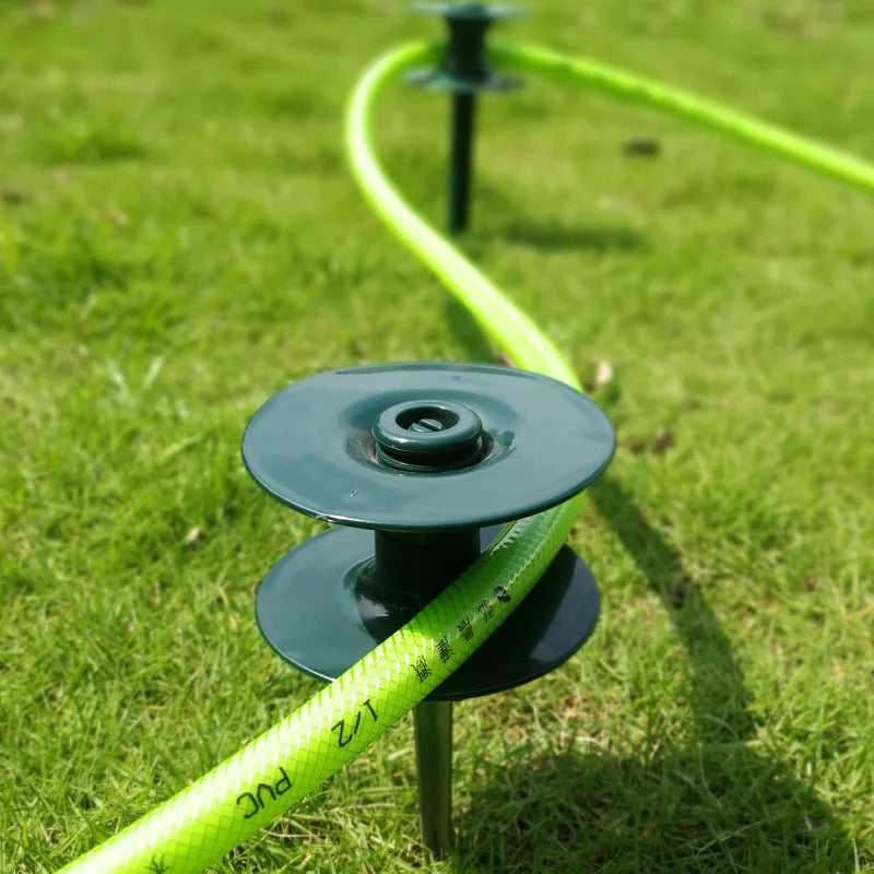 Practical Garden Tool Hose Guide Wheels Garden Hose Reel Make Garden Hoses Neater From The Flower Bed Water Pipe Guide Wheel