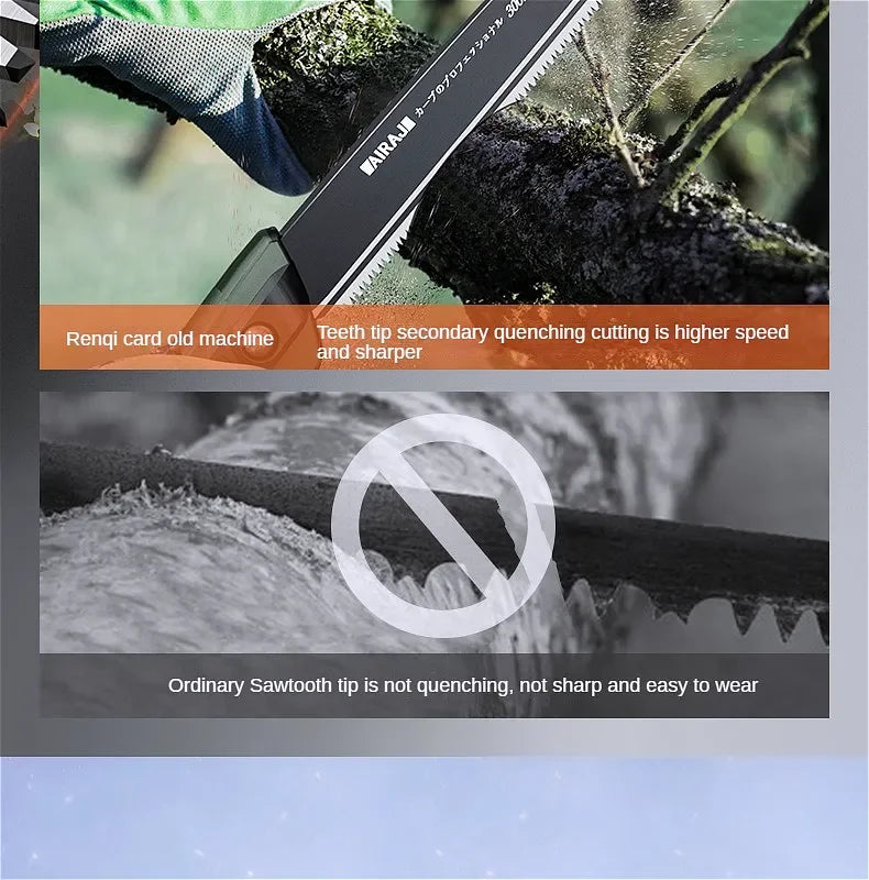 Hand saws, tree cutting tools, garden logging tools, household small handheld sharp tools