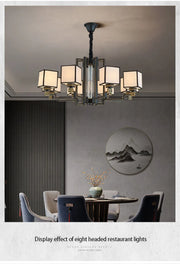 Living Room Light New Dining Room Light Bedroom Light Retro Home Lighting Fixtures Ceiling Chandelier Led Light Decoration Home