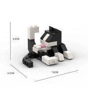 Cats Toys Model Kit For Animal Toy For Children Craft Toys Montessori Block Assembling Kid Gift Building Blocks