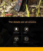 Outdoor Portable Repair Tool Claw Hammer Multi-Functional with Window Breaker Stainless Steel Pliers For Camping Tent Stakes